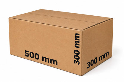 30 uds Caja de cartón 500 x 300 x 300 mm natural/kraft