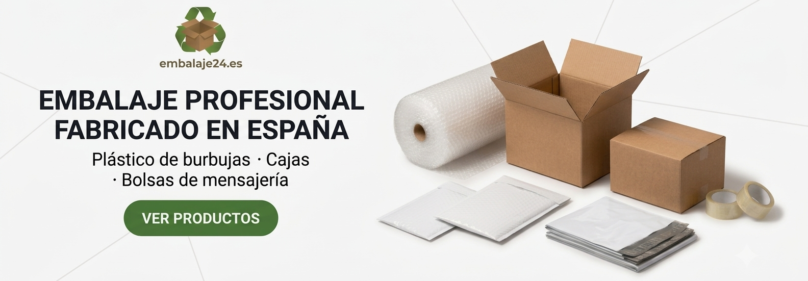 Embalaje profesional fabricado en España