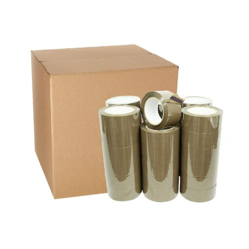 36 Cintas adhesivas Marrón de 48 mm x 60 m