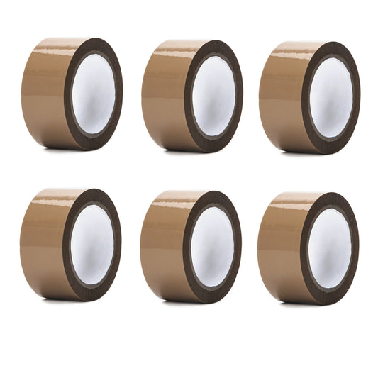 36 Cintas adhesivas Marrón de 48 mm x 60 m