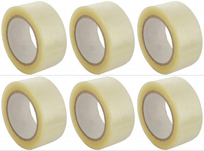 36 Cintas adhesivas acrílicas transparentes de 4,8 cm x 60 m