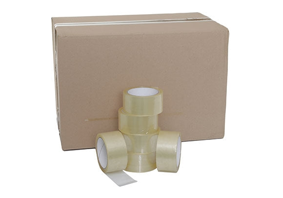 36 Cintas adhesivas acrílicas transparentes de 4,8 cm x 60 m
