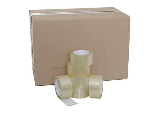 36 Cintas adhesivas acrílicas transparentes de 4,8 cm x 60 m