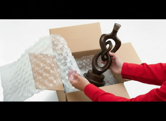 10 m² - Plástico de burbujas grande - 0,40 m de ancho x 25 m de largo - 110 micras