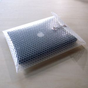 50 uds Bolsa de plástico de burbujas, 200 x 200 mm, 3 capas 90 micras super protección