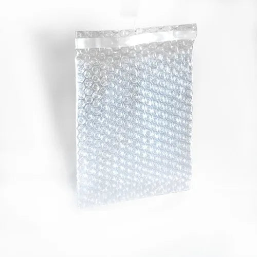 50 uds Bolsa de plástico de burbujas con solapa adhesiva, 200 x 300 mm, 3 capas 90 micras super protección