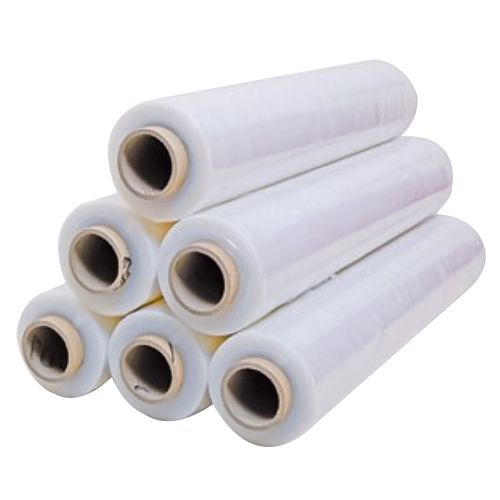 Un rollo de film estirable transparente 1,4 kg estándar para uso manual